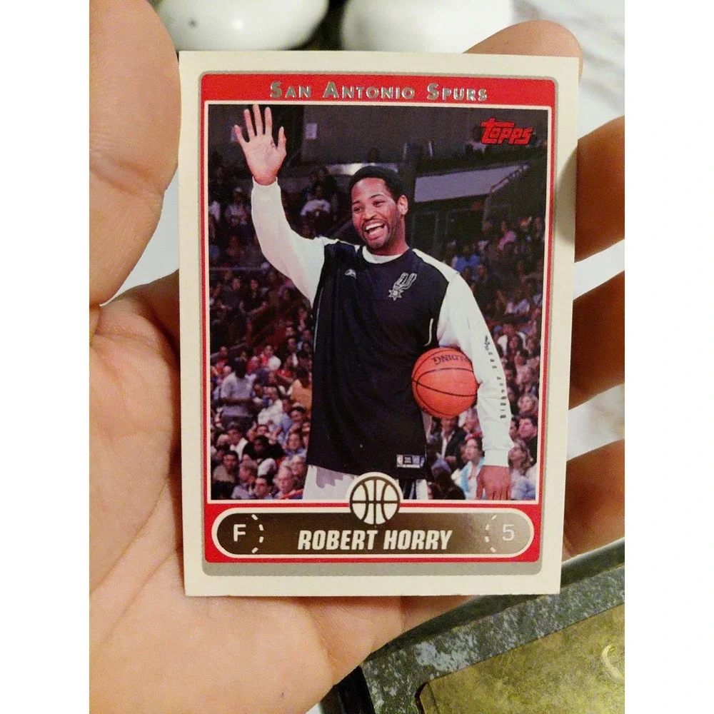 2006/07 San Antonio‎ Spurs Collectible Cards NBA Basketball Woden Display Case